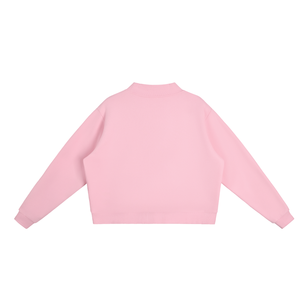 Juiceupp Mock-Neck Crew Sweatshirt