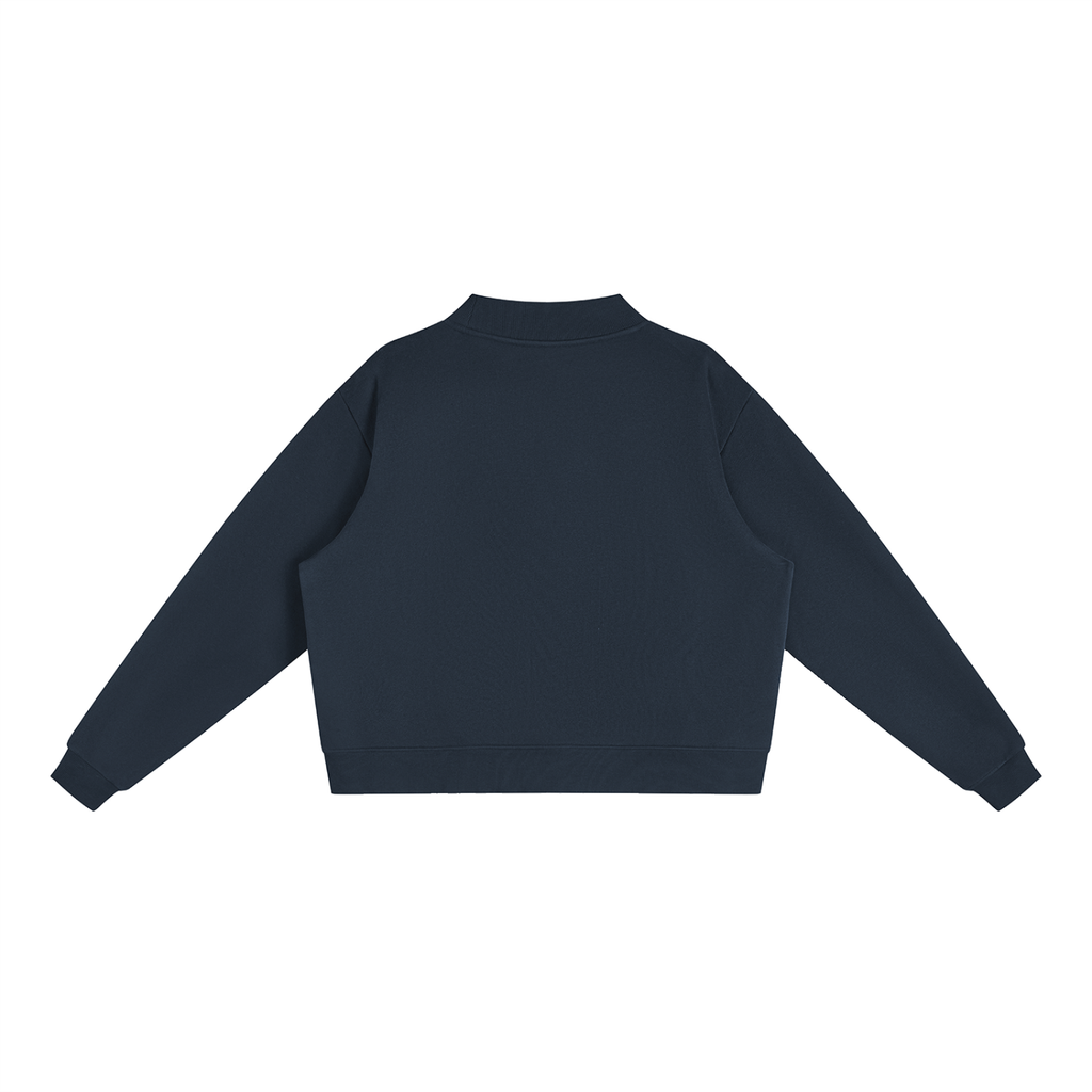 Juiceupp Mock-Neck Crew Sweatshirt