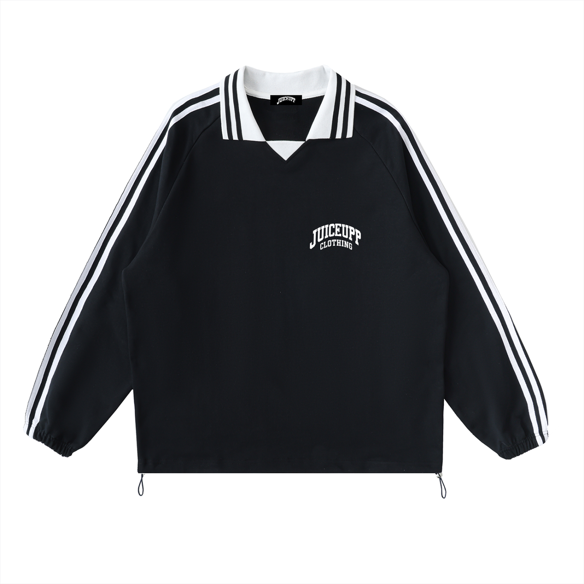Juiceupp Clothing Collar Sweatshirt