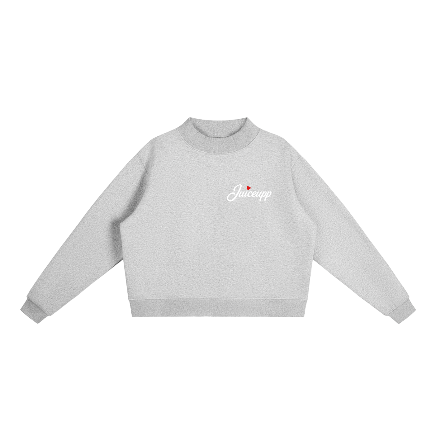 Juiceupp Mock-Neck Crew Sweatshirt