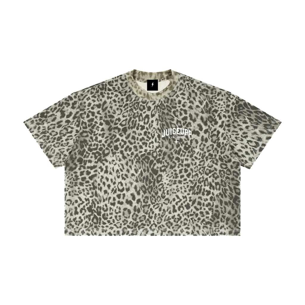 Leopard Print Juiceupp Tee