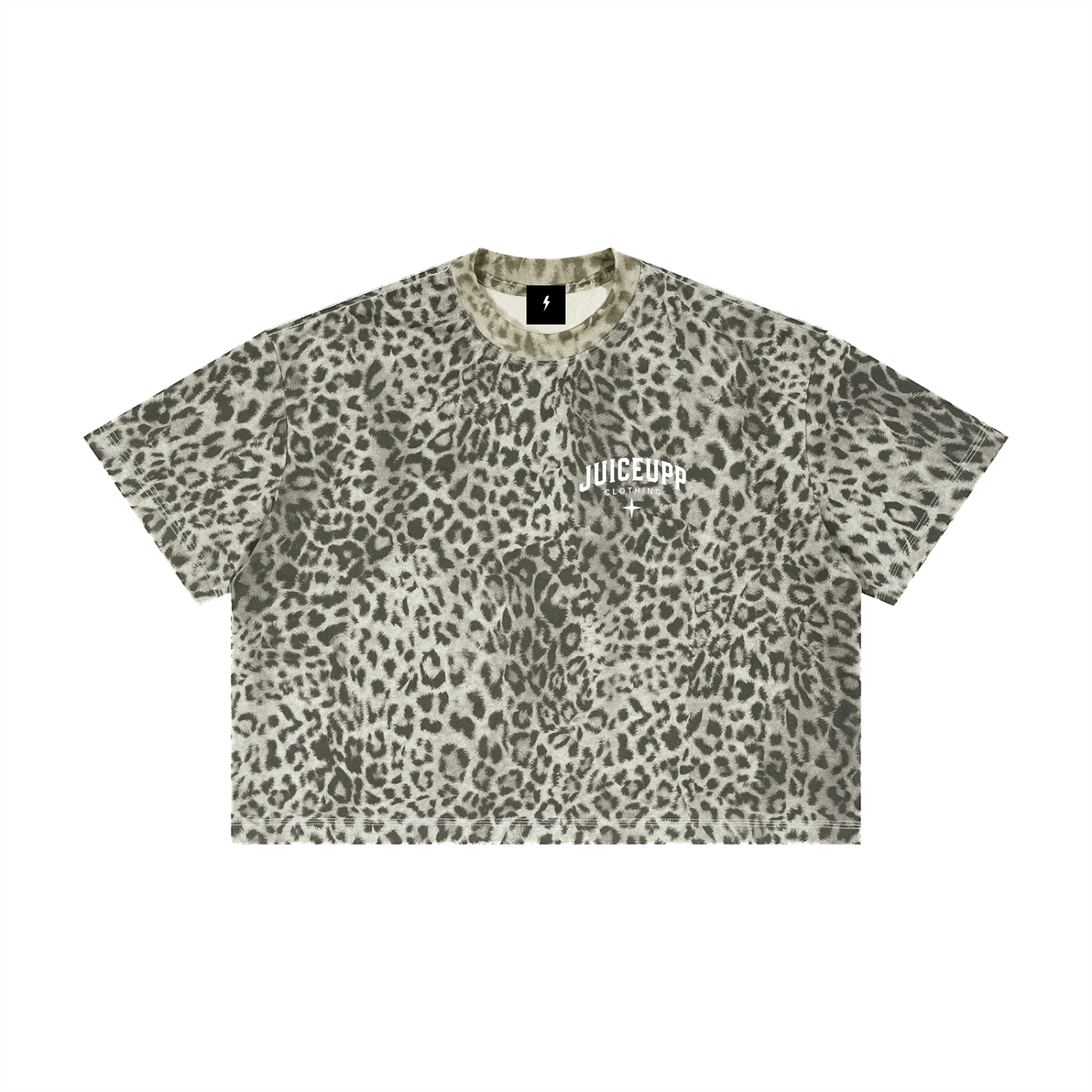 Leopard Print Juiceupp Tee