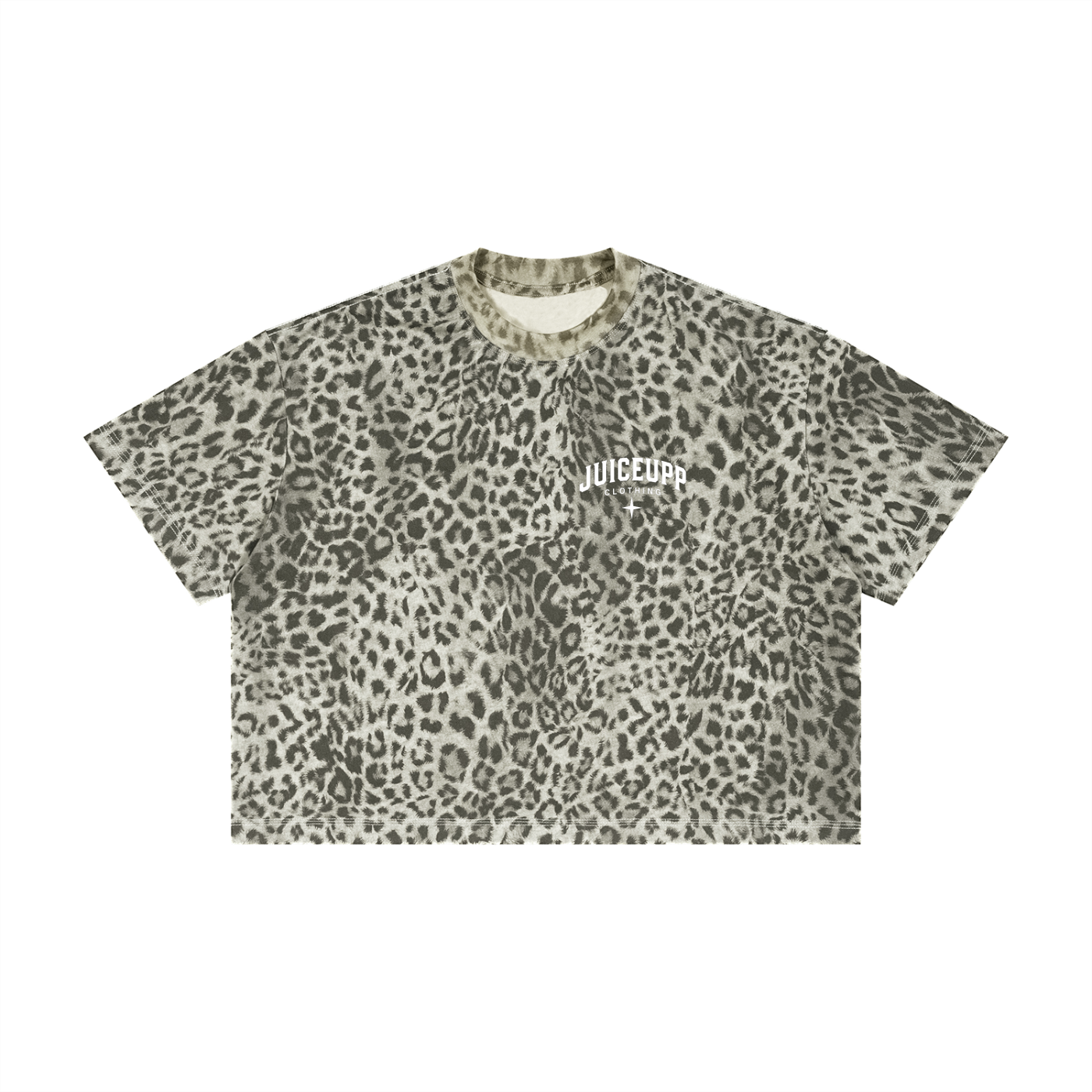 Leopard Print Juiceupp Tee